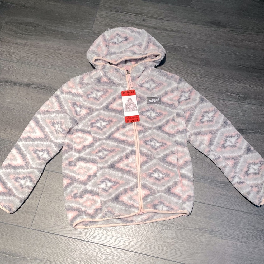 Brand new with tags girls Eddie Bauer fleece jacket